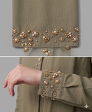 The Aura Scarf-Neck Blouse